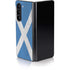 Scotland Flag Distressed Galaxy Z Fold5 5G Skin